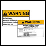 Arc Flash Label