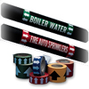 Self sticking pipe markers