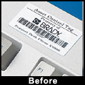Asset Tracking - Label Before